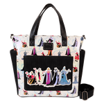 Disney Villains Iridescent All-Over Print Convertible Backpack & Tote Crossbody Bag, , hi-res view 1