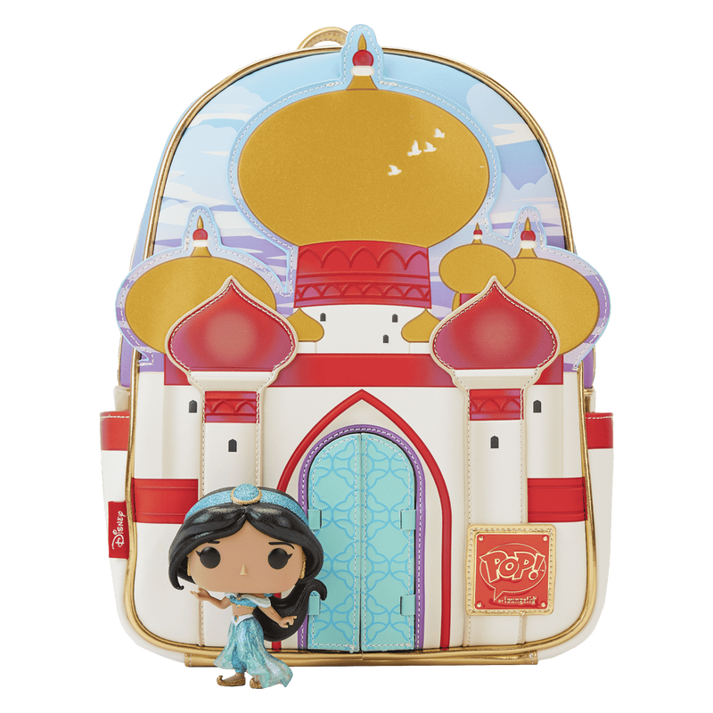 Buy Limited Edition Bundle - Aladdin 30th Anniversary Palace Mini Backpack  and Pop! Jasmine (Diamond) at Loungefly.