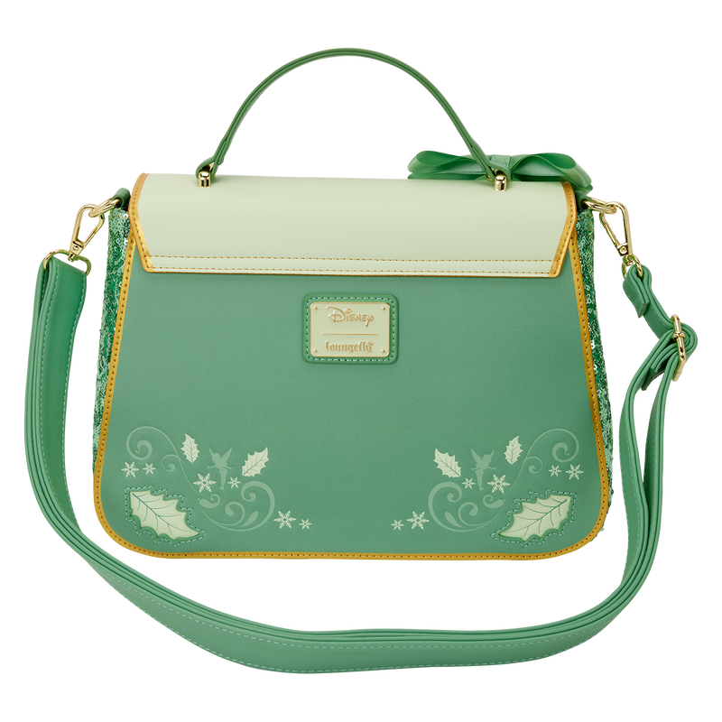 Peter Pan Tinker Bell Holiday Sequin Crossbody Bag with Charms, , hi-res view 4