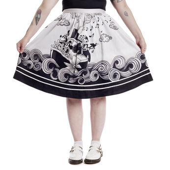 Stitch Shoppe Steamboat Willie Sandy Skirt, Image 1
