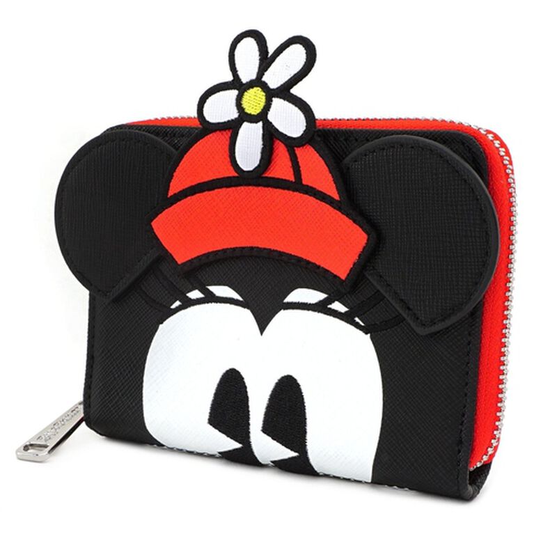 Disney Positively Minnie Mouse Polka Dot Zip Around Wallet, , hi-res view 3