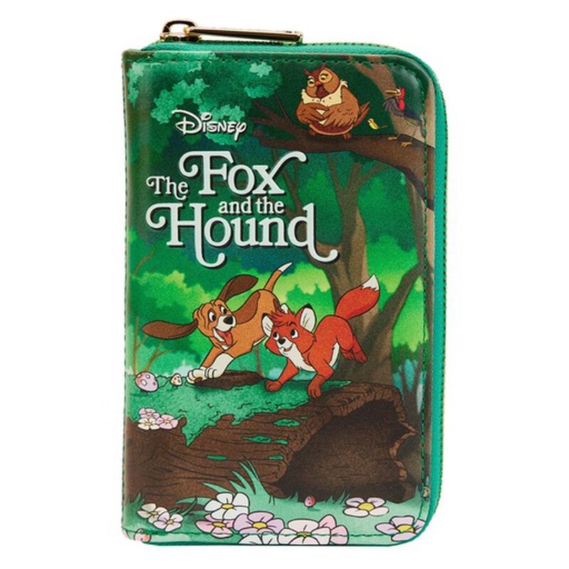 The Fox and the Hound Book Zip Around Wallet, , hi-res image number 1