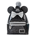 Minnie Mouse Exclusive Happy New Year Glitter Mini Backpack with Removable Party Hat, , hi-res view 1