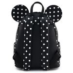 Disney Minnie Mouse Black & White Polka Dot Cosplay Mini Backpack, , hi-res view 7