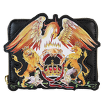 Queen Crest Logo Zip Around Wallet, , hi-res view 1