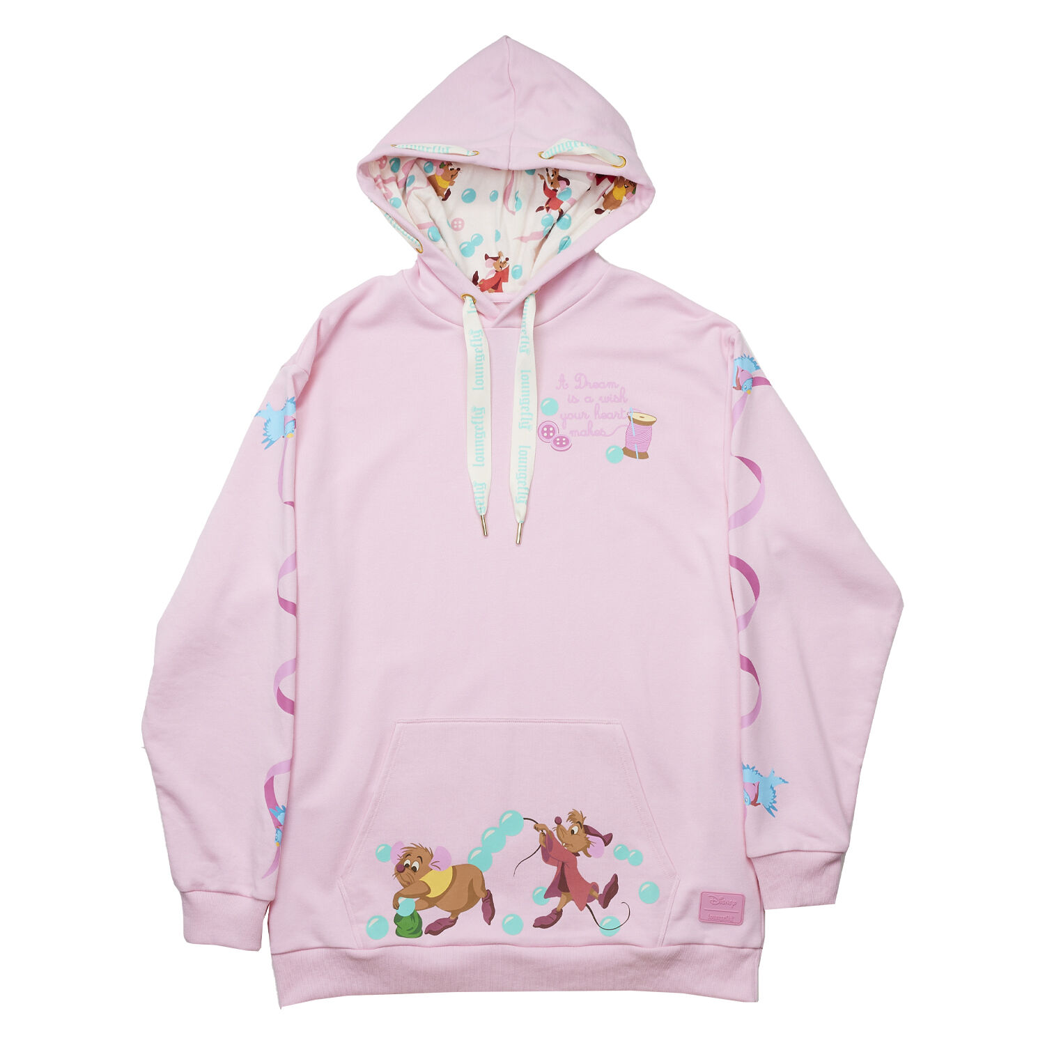 Buy Cinderella Making a Lovely Dress Hoodie at Loungefly