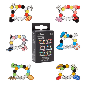 Disney Mickey Mouse And Friends Friendship Bracelet Mystery Box Pin, Image 1