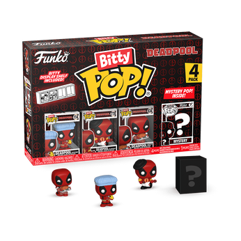 Bitty Pop! Deadpool 4-Pack Series 2, Image 1