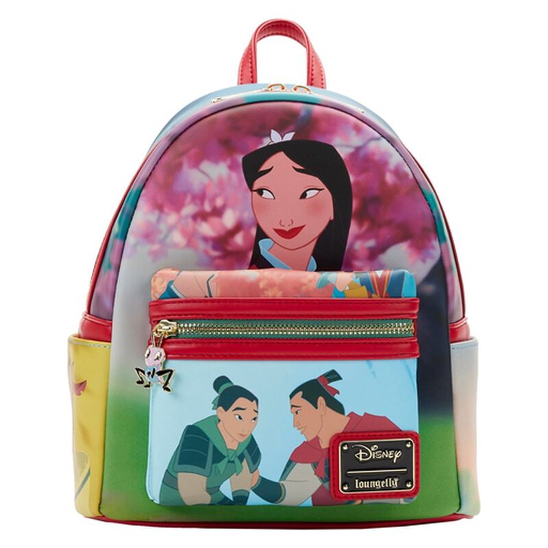 Mulan Princess Scene Mini Backpack, , hi-res image number 1
