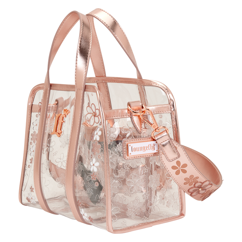 Loungefly Clear Floral Crossbody Bag with Coin Bag, , hi-res view 6
