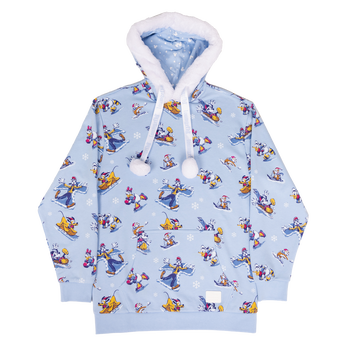 Mickey & Friends Winter Wonderland Unisex Hoodie, Image 1