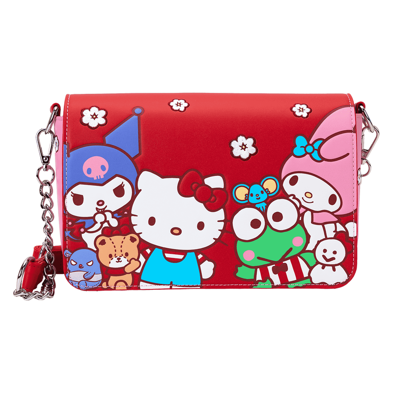 Sanrio Hello Kitty & Friends Color Block Crossbody Bag, , hi-res view 1