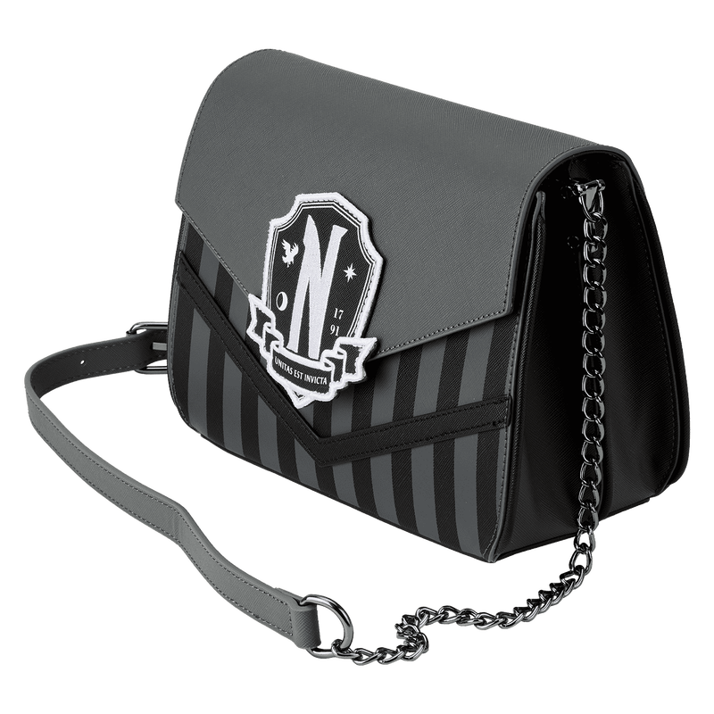 Wednesday Addams Exclusive Nevermore Crossbody Bag, , hi-res view 6