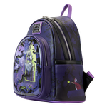 Exclusive Maleficent Dragon with Glow in the Dark Flames Loungefly Mini  Backpack
