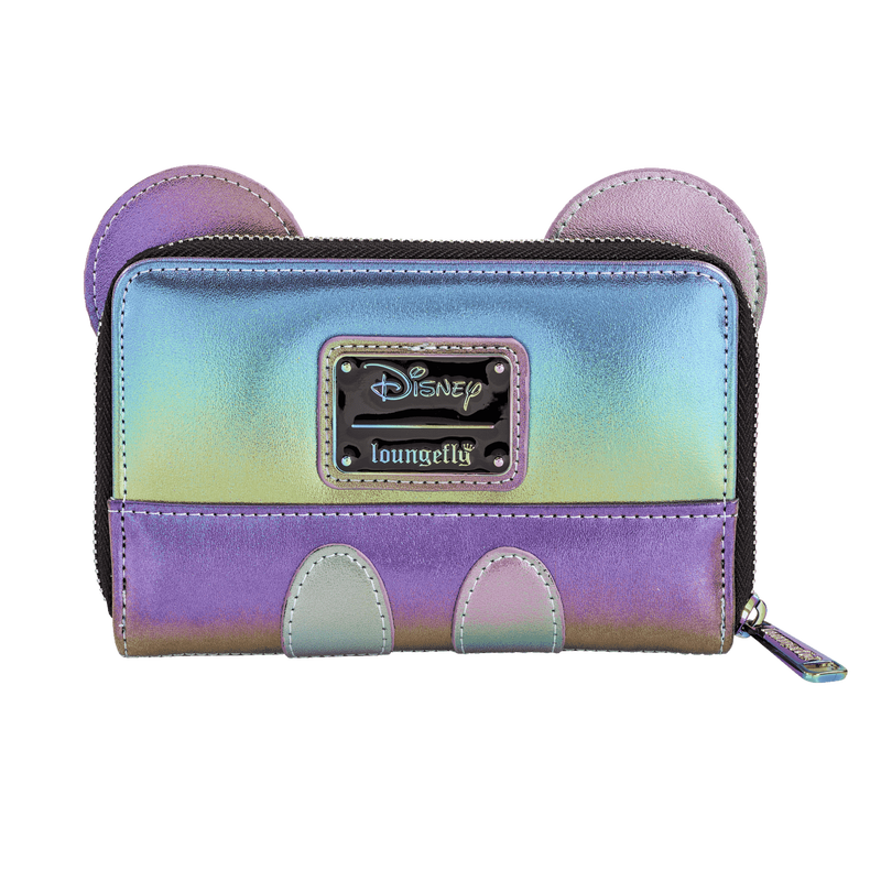 Mickey Mouse Exclusive Oil Slick Iridescent Cosplay Zip Around Wallet, , hi-res view 2
