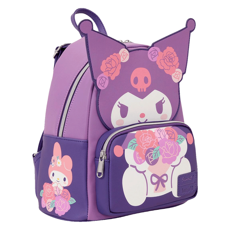 Hello Kitty & Friends Kuromi Floral Mini Backpack - Sanrio, , hi-res view 3