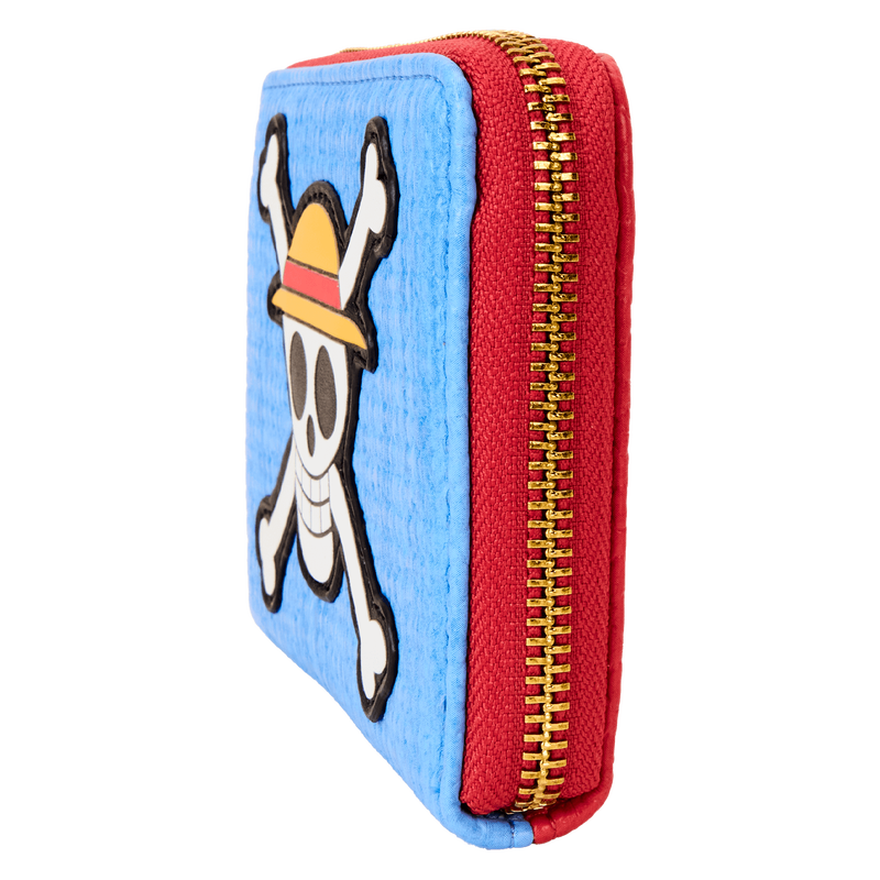 NYCC Limited Edition One Piece Luffy Jolly Roger Zip Around Wallet, , hi-res view 4