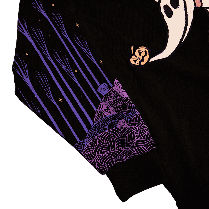 The Nightmare Before Christmas Zero Graveyard Glow Unisex Hoodie, , hi-res view 6
