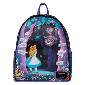 Alice in Wonderland Tulgey Wood Lenticular Mini Backpack, Image 1