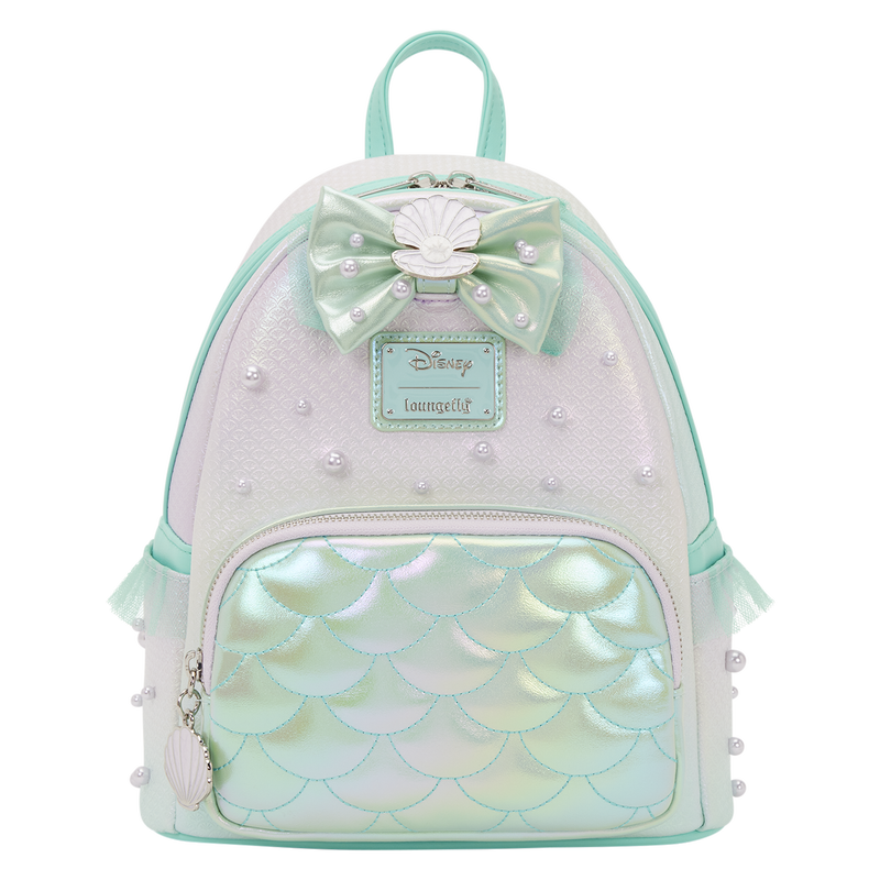The Little Mermaid Iridescent Pearl Mini Backpack, , hi-res view 1