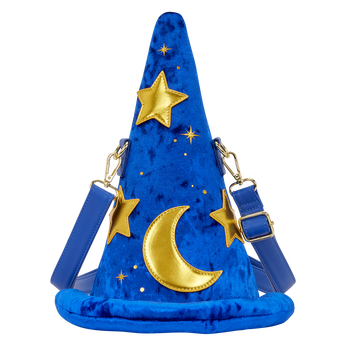 Fantasia Mickey Mouse Sorcerer Hat Figural Crossbody Bag, Image 1