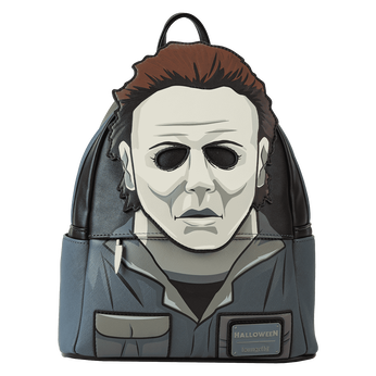 Halloween Michael Myers Glow Mask Cosplay Mini Backpack, Image 1