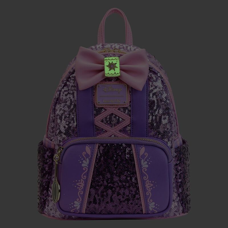Exclusive - Rapunzel Sequin Mini Backpack, , hi-res image number 4