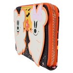 Mickey & Minnie Floral Ghost Glow Zip Around Wallet, , hi-res view 5