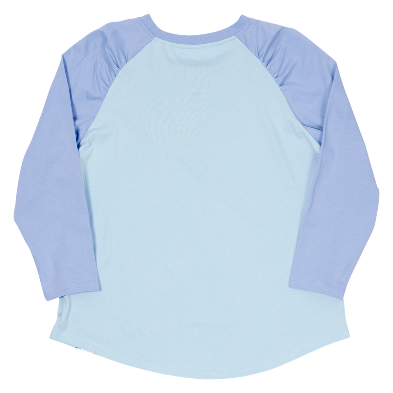 Winnie The Pooh Eeyore Unisex Raglan Tee, , hi-res view 3