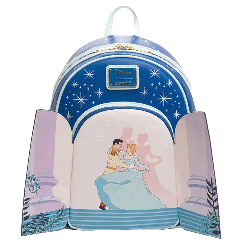 Cinderella Once Upon a Dream Door Flap Mini Backpack - Disney, , hi-res view 2