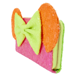 Minnie Mouse Exclusive Color Block Neon Sequin Zip Around Wristlet Wallet, , hi-res view 4