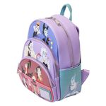 Disney Villains Color Block Triple Pocket Mini Backpack, , hi-res image number 4