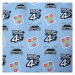 Back To The Future 40th Anniversary All-Over Print Nylon Full-Size Backpack, , hi-res view 8