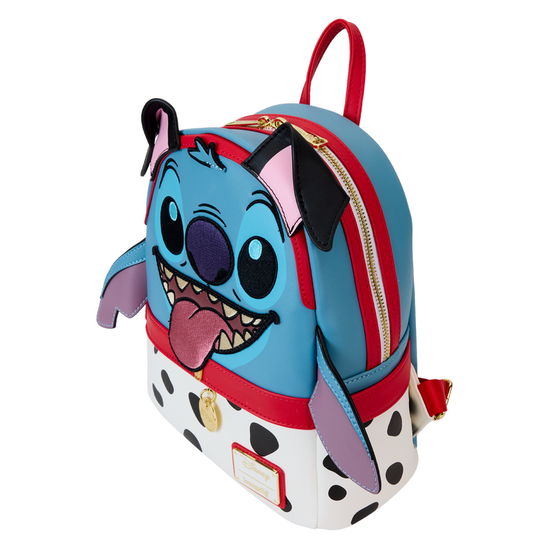 【Loungefly】Disney スティッチ 101匹わんちゃん バックパック Stitch In 101 Dalmatians Costume Exclusive Mini Backpack