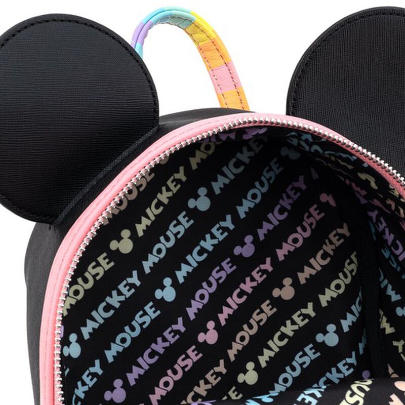 Disney Mickey Mouse Pastel Rainbow Cosplay Mini Backpack, , hi-res view 4