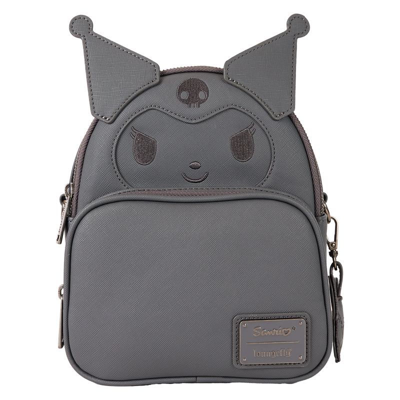 Sanrio Kuromi Monochrome Cosplay Convertible Mini Backpack & Crossbody Bag, , hi-res view 1