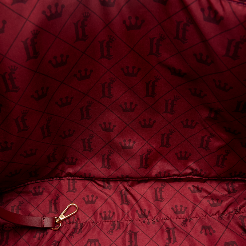 Loungefly The Mo Red Convertible Backpack & Tote Crossbody Pin Trader Bag, , hi-res view 7