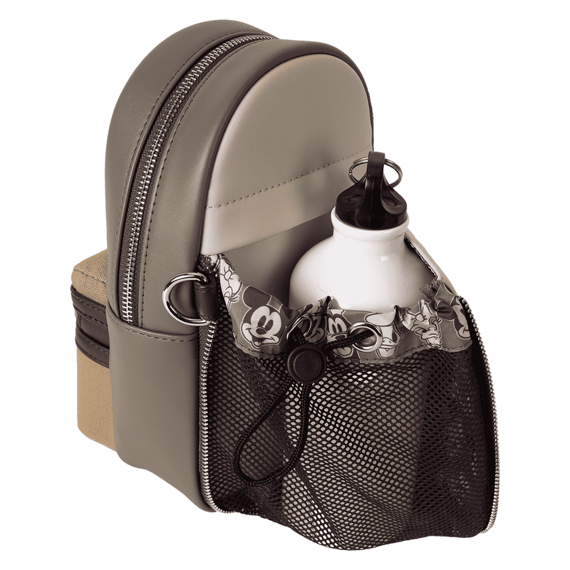Mickey & Friends Canvas Drink Holder Crossbody Bag, , hi-res view 13
