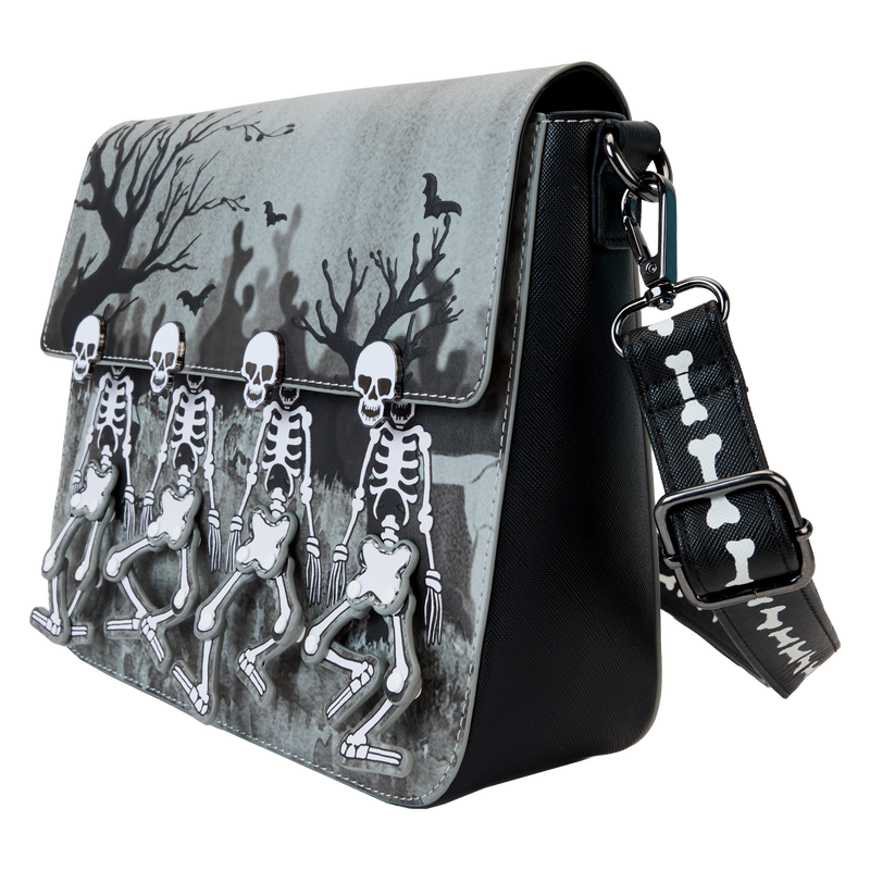 The Skeleton Dance 95th Anniversary Glow Crossbody Bag, , hi-res view 4