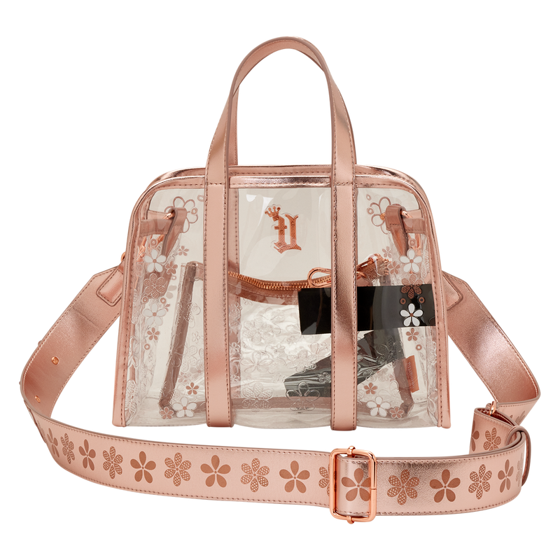 Loungefly Clear Floral Crossbody Bag with Coin Bag, , hi-res view 7