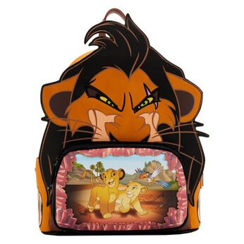 Lion King Scar Villains Scene Mini Backpack, Image 1