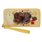 Beauty and the Beast Princess Series Lenticular Zip Around Wristlet Wallet, , hi-res view 1