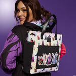 Disney Villains Iridescent All-Over Print Convertible Backpack & Tote Crossbody Bag, , hi-res view 2