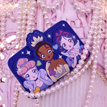Disney Princess Manga Style Zip Around Wallet, Image 2