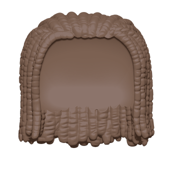 BAP- FM - Hair - BRN Dreads, Image 1