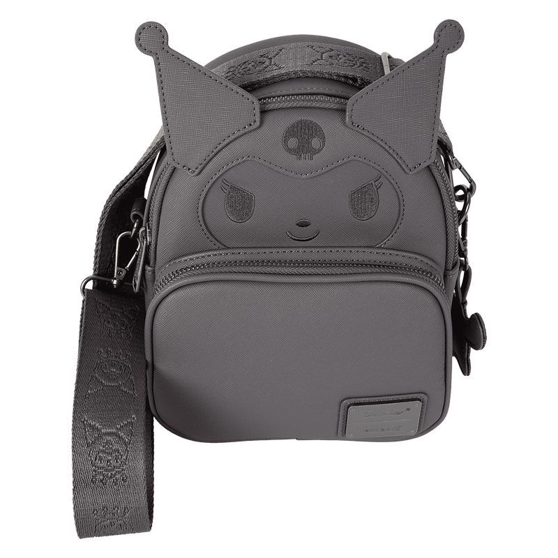 Sanrio Kuromi Monochrome Cosplay Convertible Mini Backpack & Crossbody Bag, , hi-res view 9