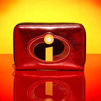 The Incredibles 20th Anniversary Metallic Cosplay Zip Around Wallet, Image 2