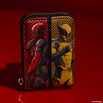 Marvel Deadpool & Wolverine Accordion Zip Around Wallet, , hi-res view 2