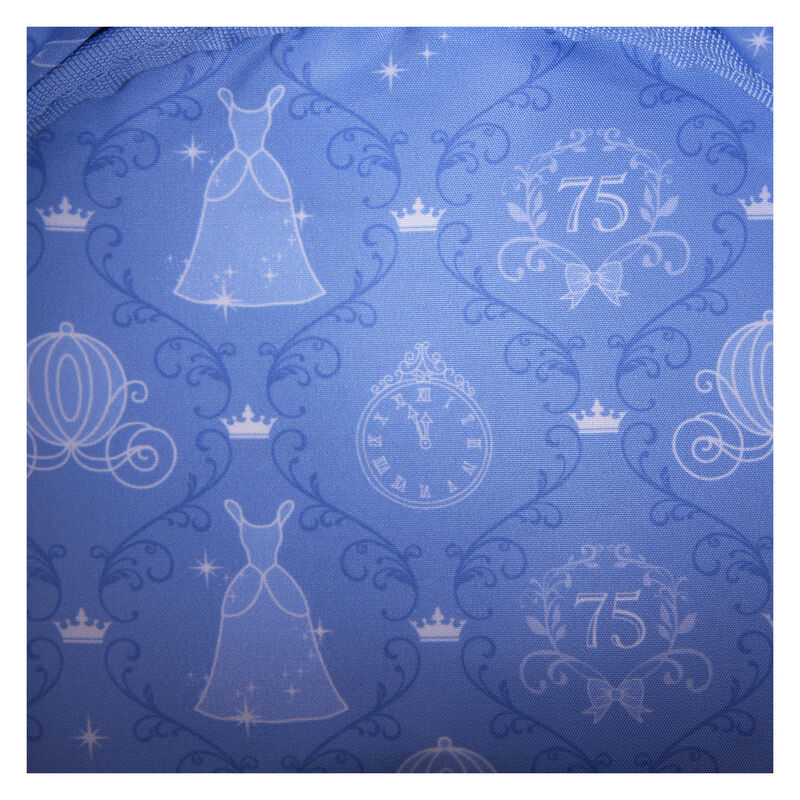 Cinderella Exclusive 75th Anniversary Shiny Series Iridescent Cosplay Mini Backpack, , hi-res view 8