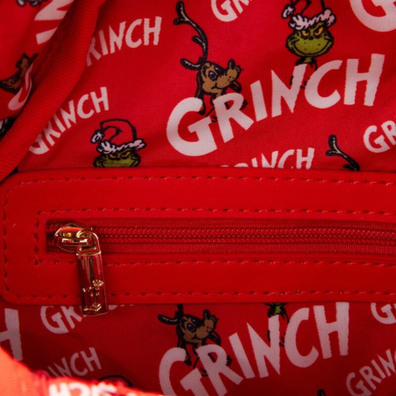 Dr. Seuss' How the Grinch Stole Christmas! Sleigh Crossbody Bag, , hi-res image number 7